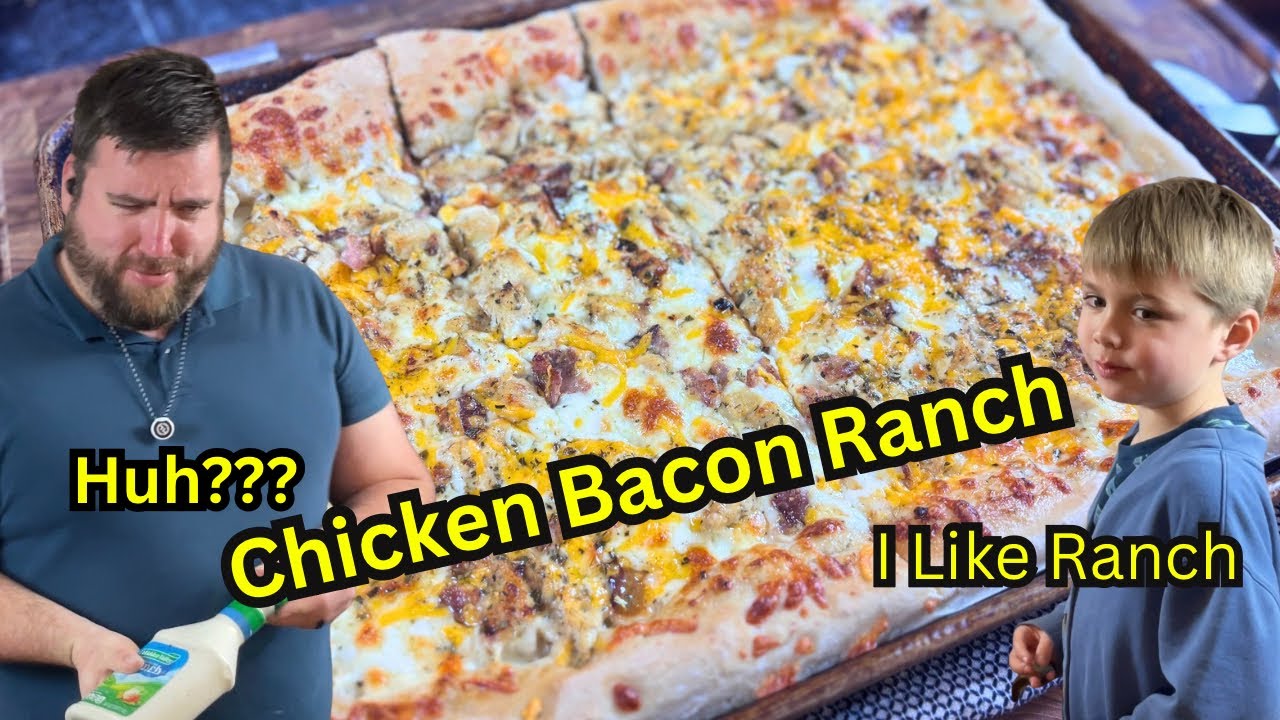 This Chicken Bacon Ranch Sheet Pan Pizza Is a Full-Blown Problem