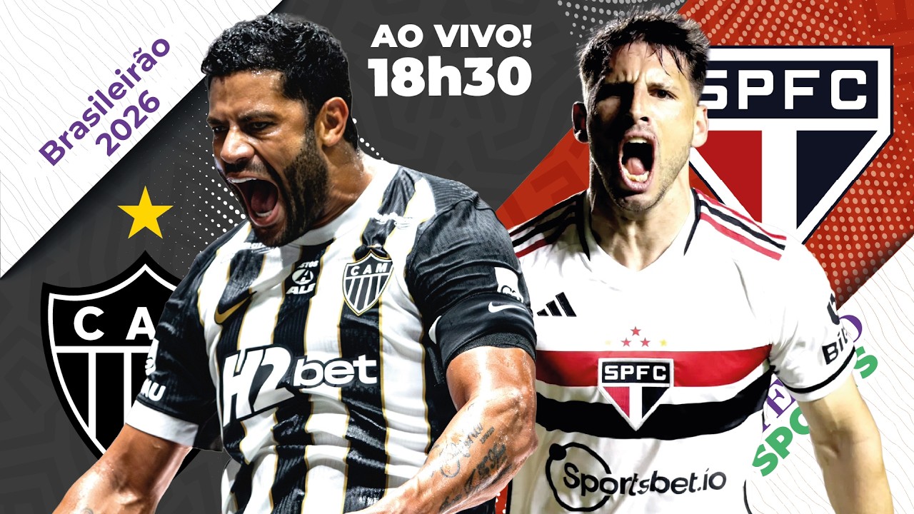 ATLÉTICO X SÃO PAULO 🔥AO VIVO🔥REACT, NARRAÇÃO E ANÁLISE