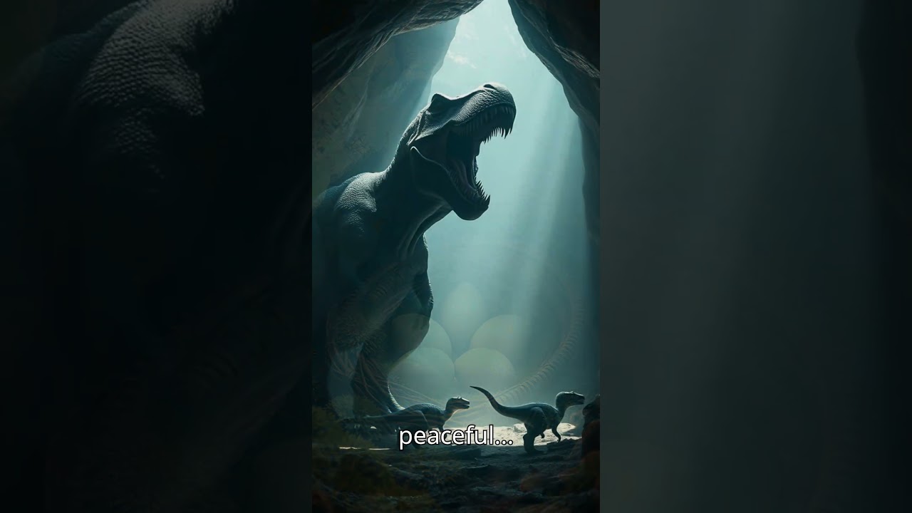 The Shocking Secrets Dinosaurs Hiding in Dark Caves! #dinosaur