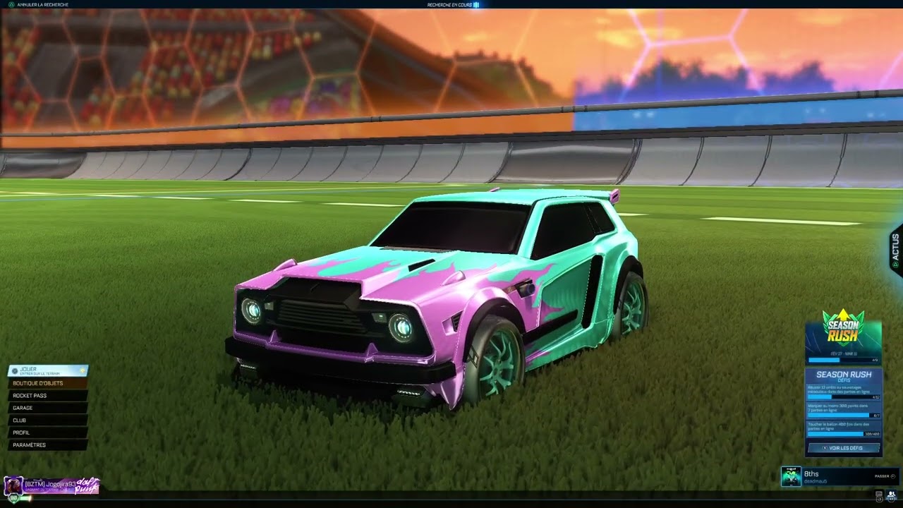 Rocket League enfin div 4!!!