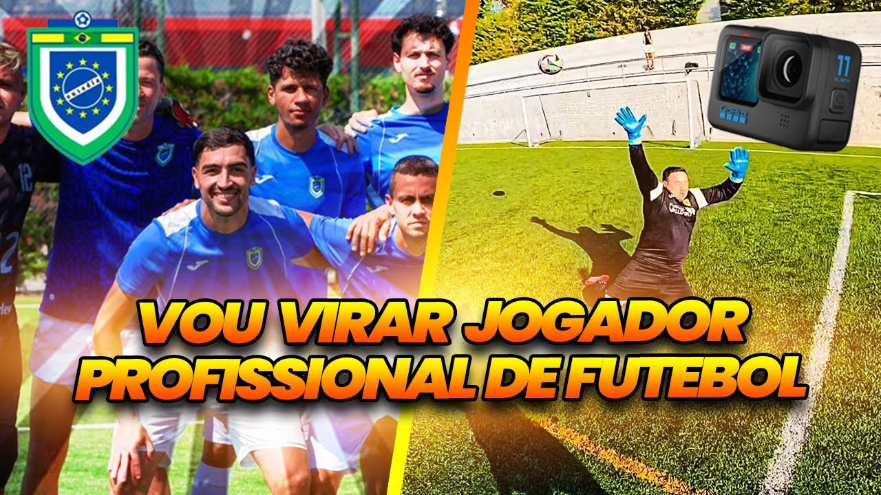 VIREI JOGADOR PROFISSIONAL NA ÚLTIMA DIVISÃO DA ESPANHA! Visão do jogador na GoPro