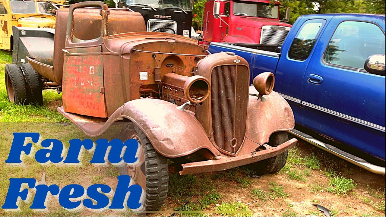 1930s Chevrolet Pickup Came In At The Scrapyard!