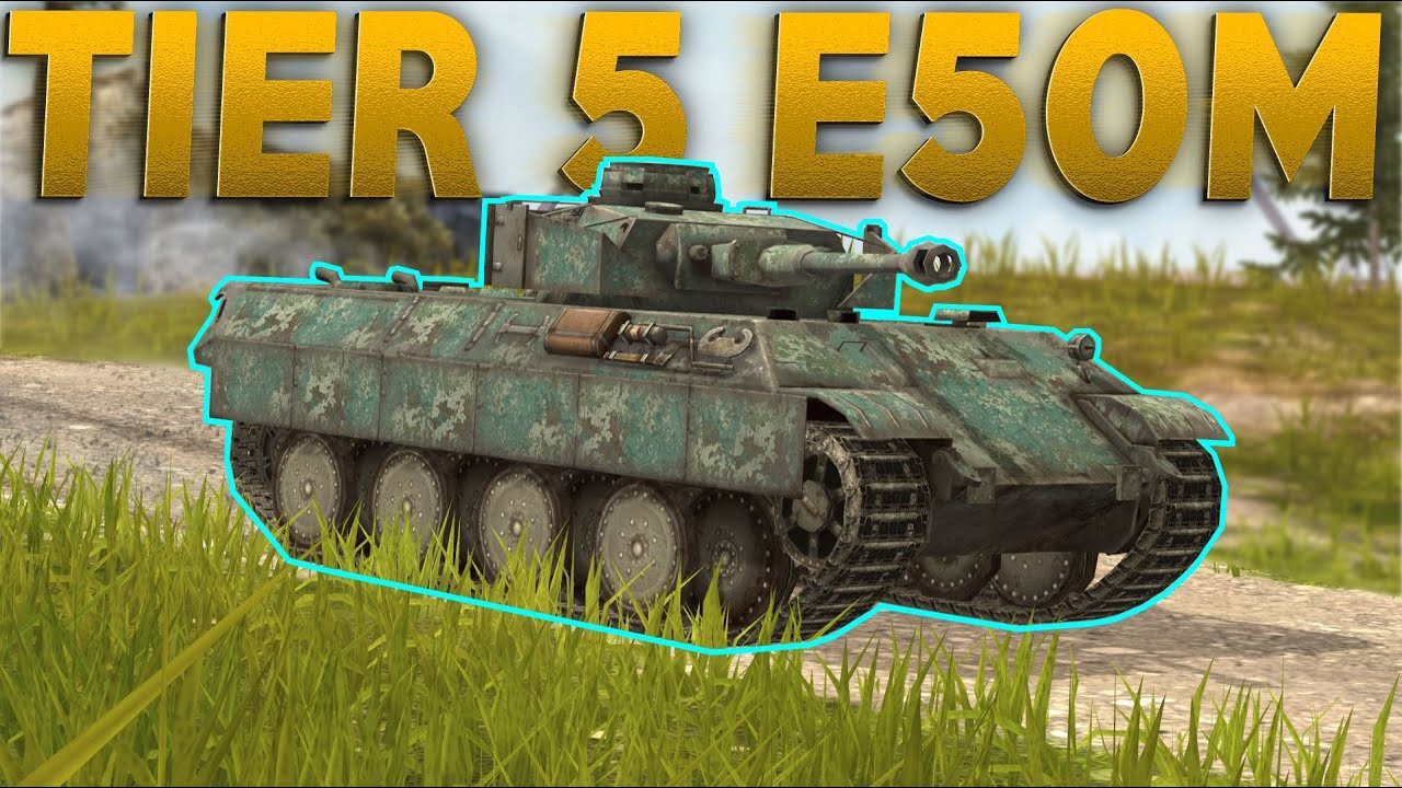 WOTB | TIER 5 E50M...IT'S INSANE!