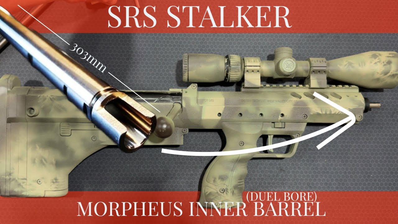 The BEST Airsoft Sniper Inner Barrel (Morpheus Duel Bore / Silverback SRS)