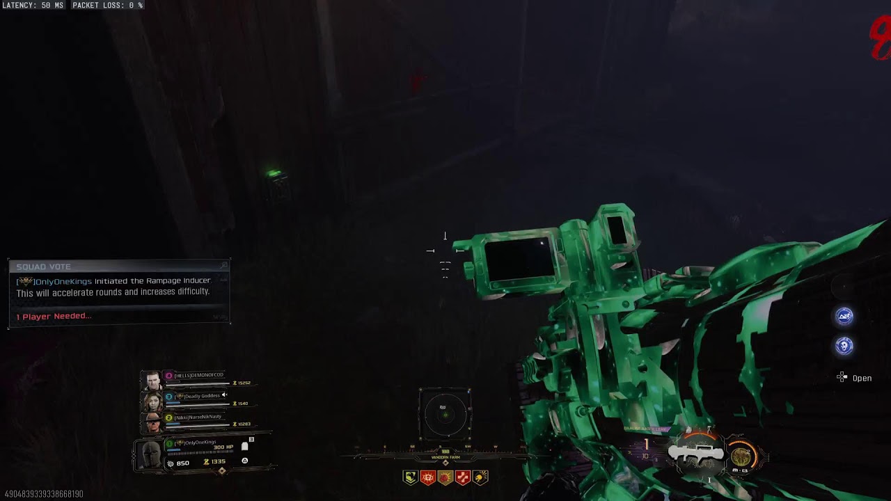 Zombie kill time