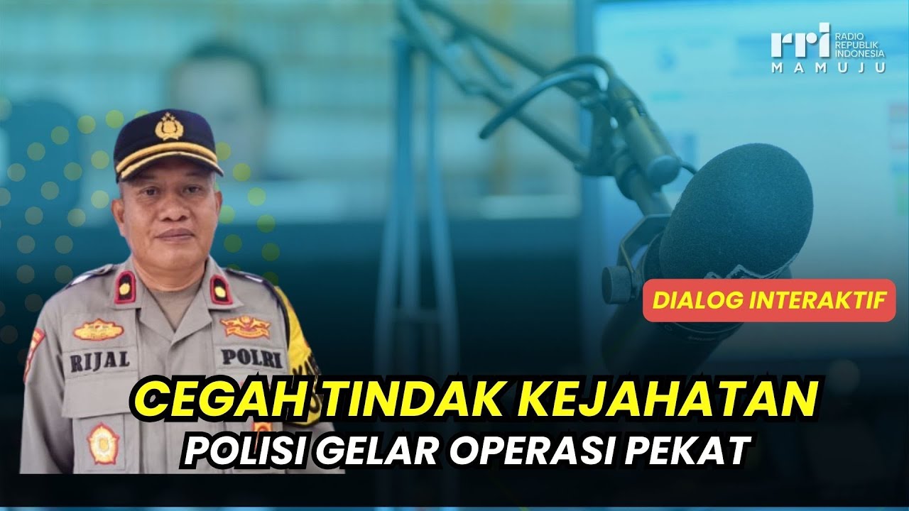 Cegah Tindak Kejahatan, Polisi Gelar Operasi Pekat | Halo Sulbar