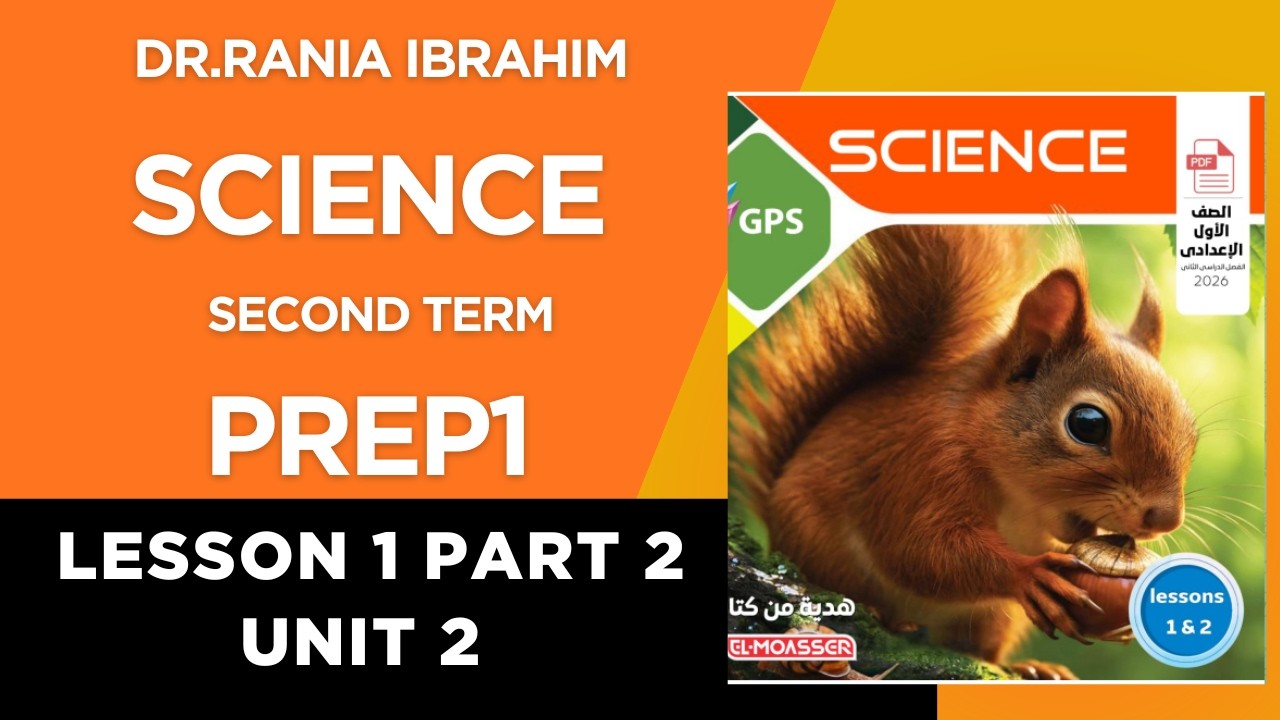 PREP 1 Lesson 1 part 2 Unit 2 شرح الدرس الاول الجزء الثانى الوحدة التانية سنة اولى اعدادى الترم2