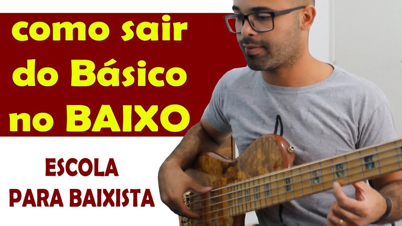 SE ELE TIVESSE VISTO ESSA AULA A 8 ANOS ATRAS NÃO TERIA DESISTIDO DO CONTRABAIXO - Aula de Baixo