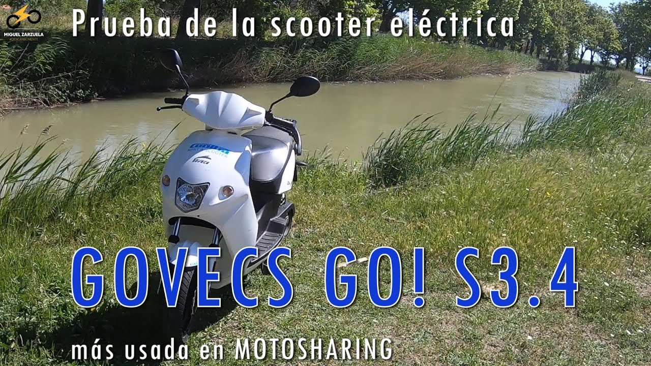 Prueba de la Govecs GO! S3.4 con más de 100 km de autonomía! | Scooter Eléctrica