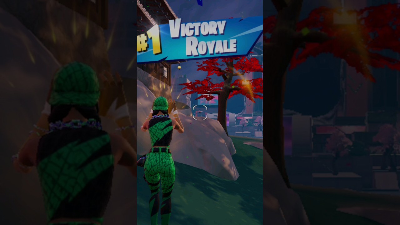 Relaxing win...#Fortnite