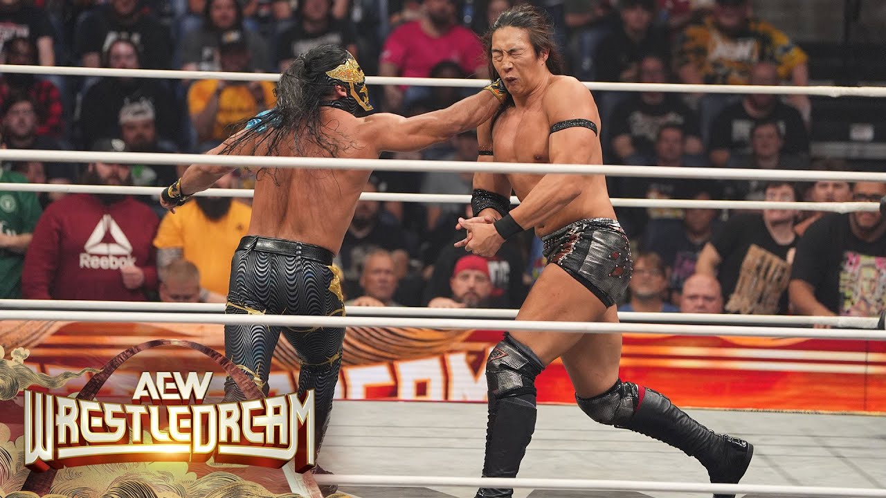 Brodido kontra Takeshita i Okada: NAJWAŻNIEJSZE MOMENTY MECZU o tytuły AEW World Tag Championship...