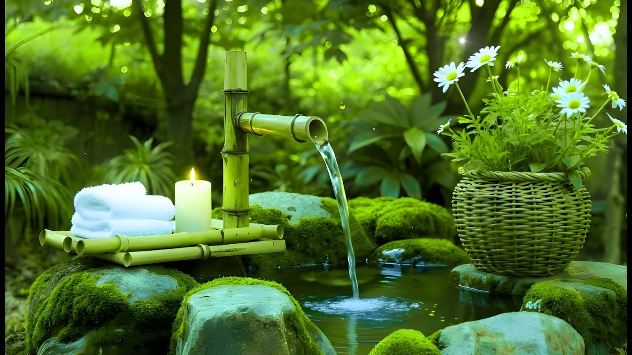 Умиротворяющая музыка для дзен-медитации 🌿 Глубокое исцеление от стресса, беспокойства и усталости