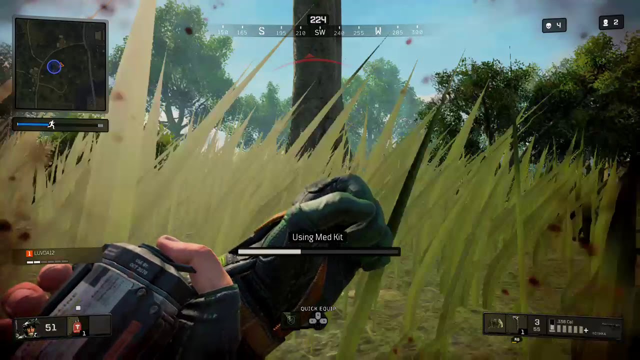 Blackout clutch