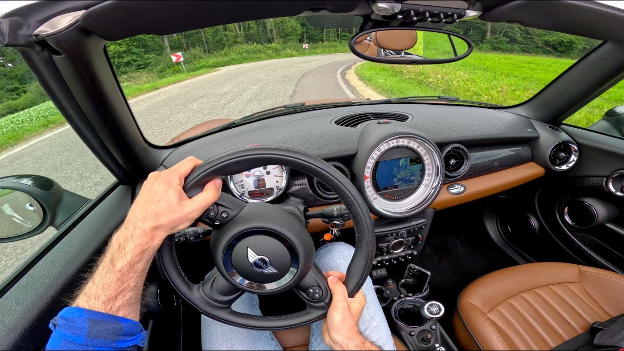 2013 MINI Cooper S Convertible [1.6 - 184 HP] POV Test Drive 4K