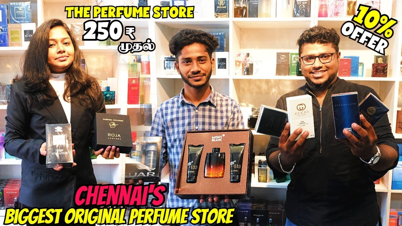 Biggest International Perfume Shop in Chennai | The Perfume Store | 100% Original Perfumes