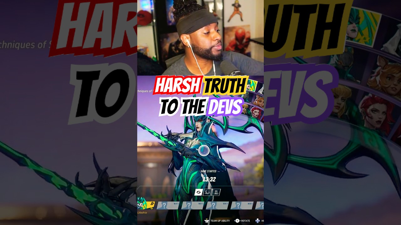 HARSH TRUTH TO THE DEVS  #marvel #deadpool #gaming #shorts #funny #rage #elsabloodstone