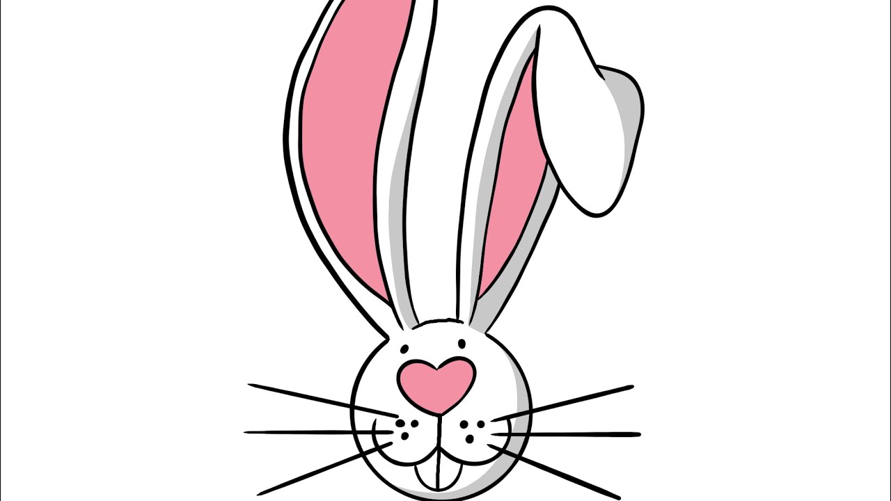 How to Draw A BUNNY EARS Tutorial For Kids