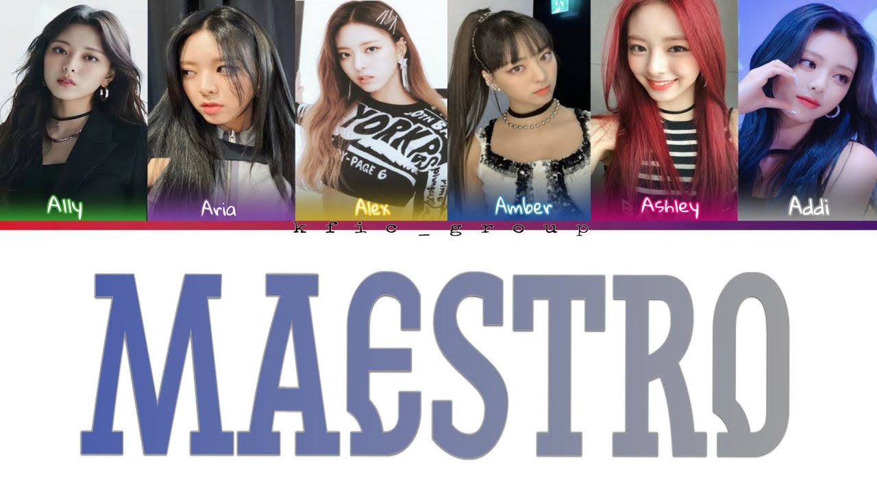 MY GIRL GROUP (6 MEMBERS) - MAESTRO (SEVENTEEN)