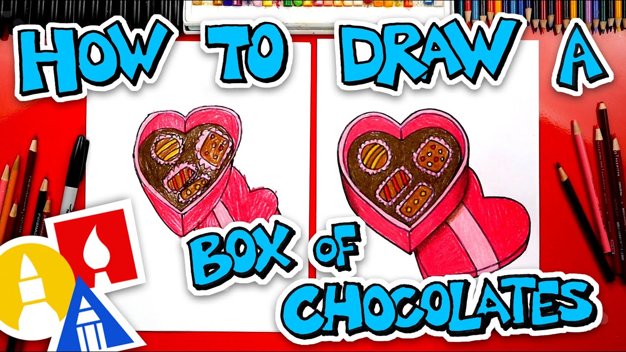 How To Draw A Box Of Chocolates + Spotlight