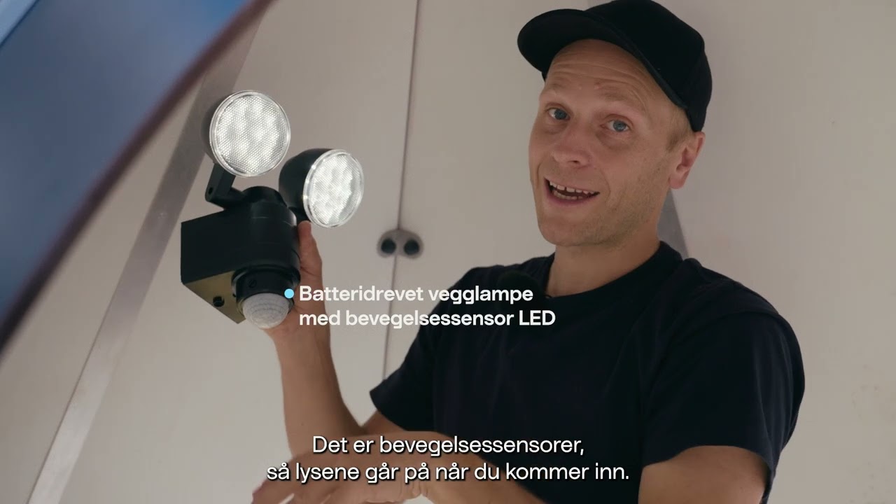 Clas Ohlson fikser: utebelysningen  - Barnehage