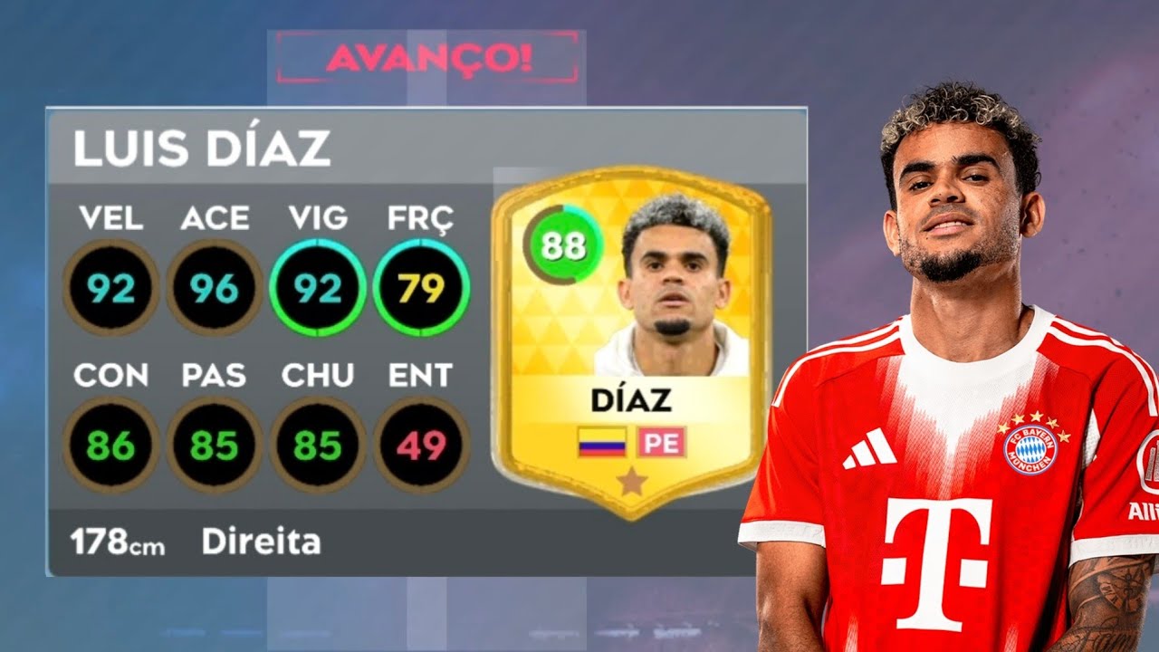 DLS  26 |  UPANDO O NOVO LUIS DÍAS DE 84 OVERAL 😜🔥🔥🔥