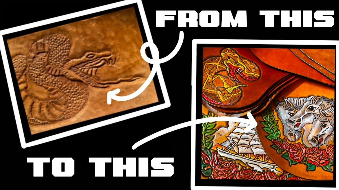 Improve your leather tooling and drawing skills: tips from a professional artist.