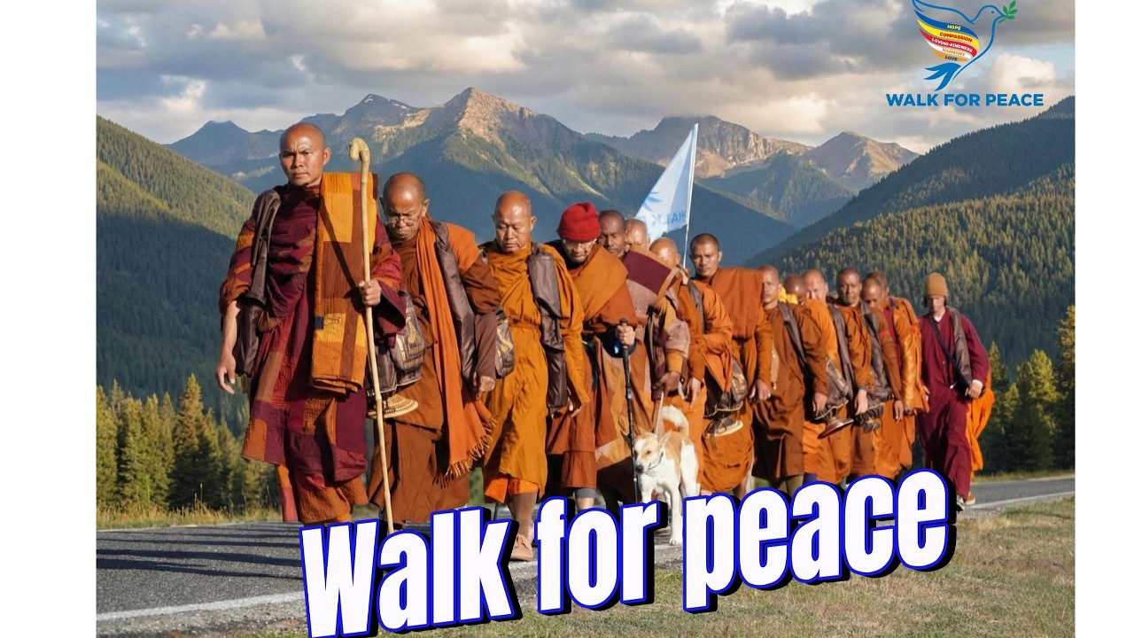 Walk for peace (Footprints of Compassion)