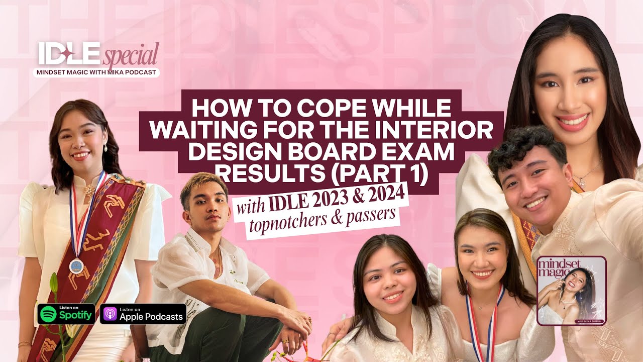 how to cope while waiting for the interior design board exam result (pt 1) ✨ Mindset Magic with Mika