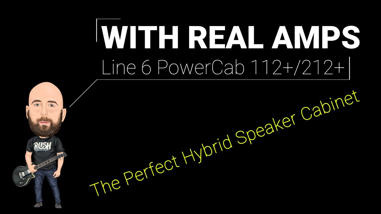 Line 6 PowerCab112+/212+ WITH REAL AMPS!!! - The Perfect Hybrid System? (Revv G20)