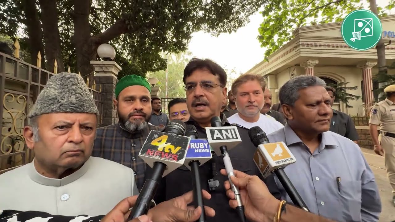 Banswada, Telangana mein Firqa-Warana waaqia | AIMIM ne Be-Qasoor naujawano'n ki rihaai Ki maang ki.