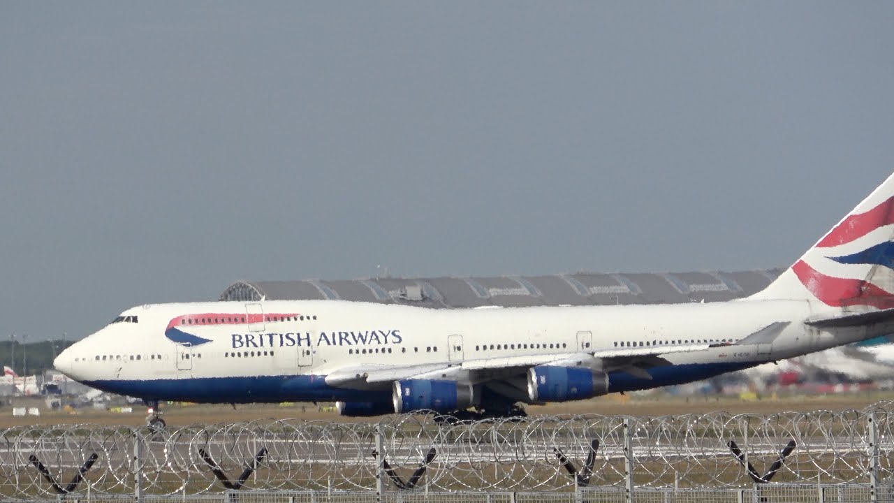 G-CIVH.  BA 747. The final departure from LHR  for Scrap.  31st August 2020.  +bonus material. #QOTS