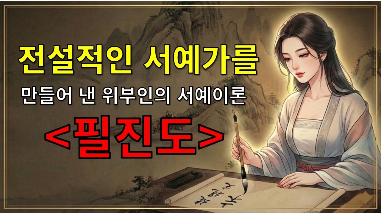 의미를 알고 쓰면 100% 글씨가 달라집니다. 왕희지의 스승, 위부인의 