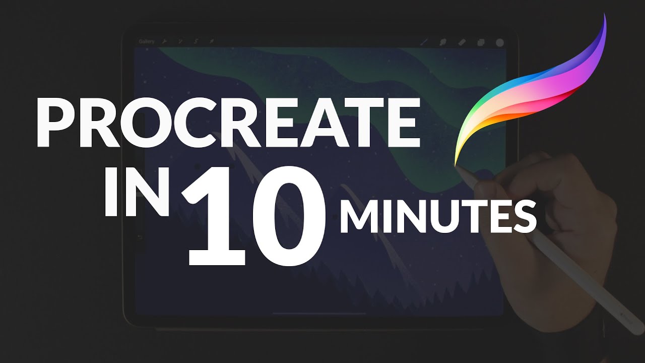 Введение в Procreate — основы для начинающих за 10 минут