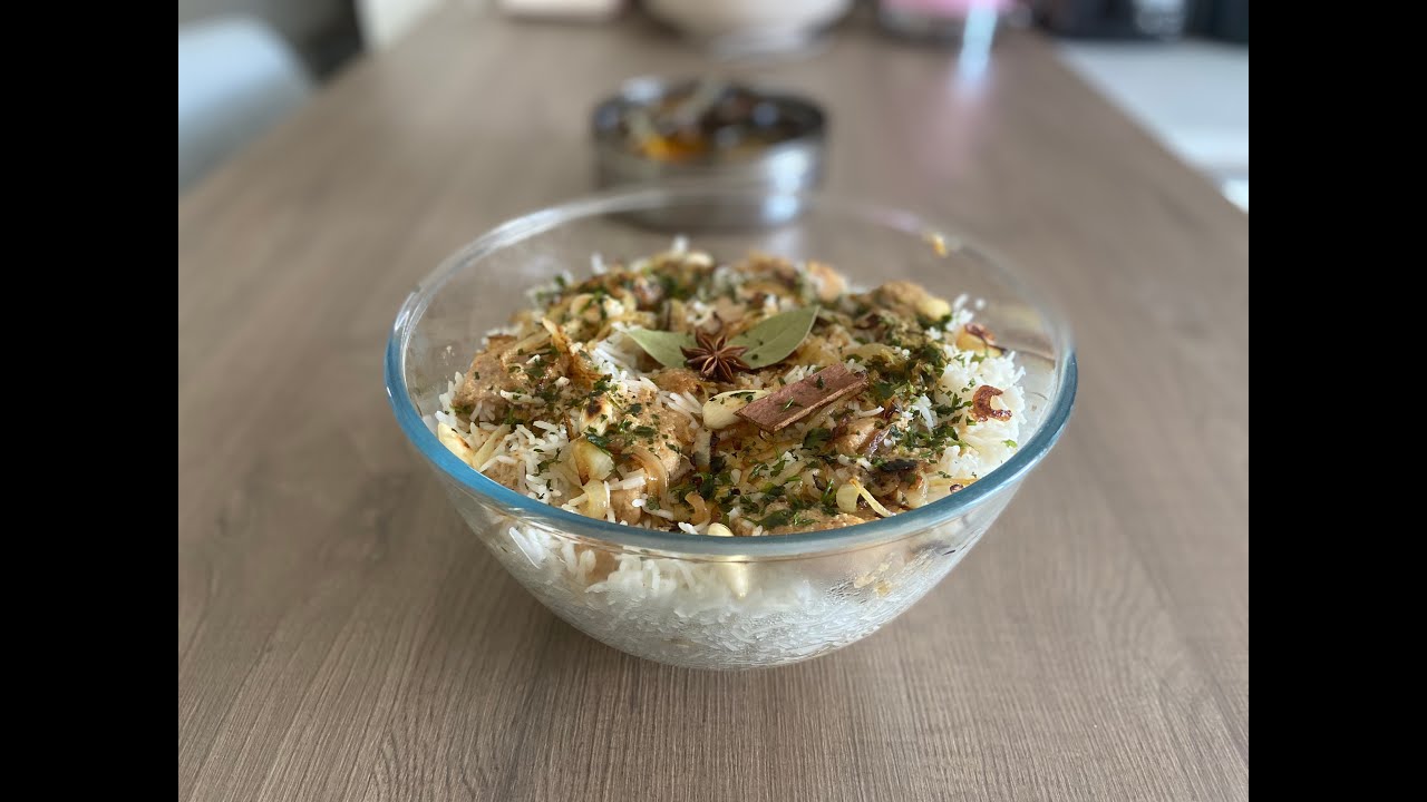Riso con pollo : Chiken  Biryani