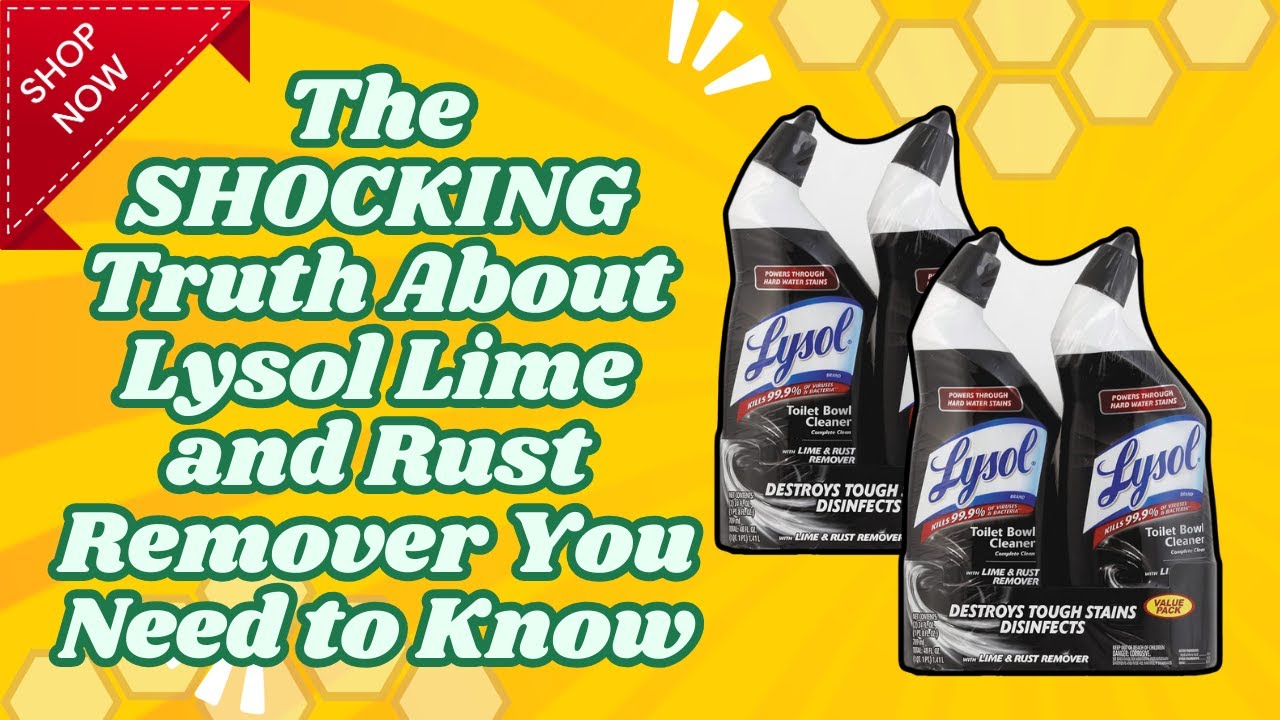 Are You Using Lysol Lime and Rust Remover WRONG