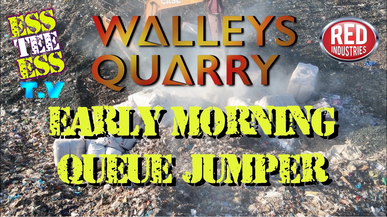 Walleys Quarry/Red Industries - July 29th  - Dumping aluminium oxide and covering asap🤔