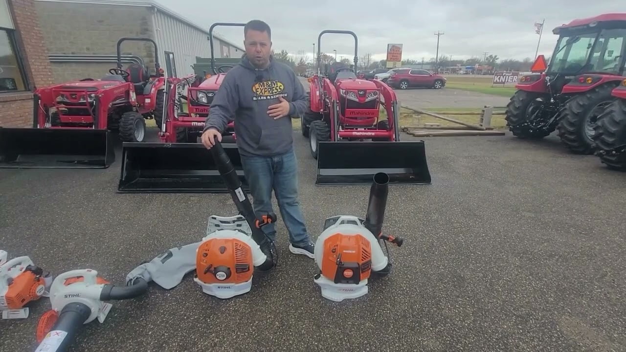 STIHL Family of Blowers from M&M Express Sales and Service