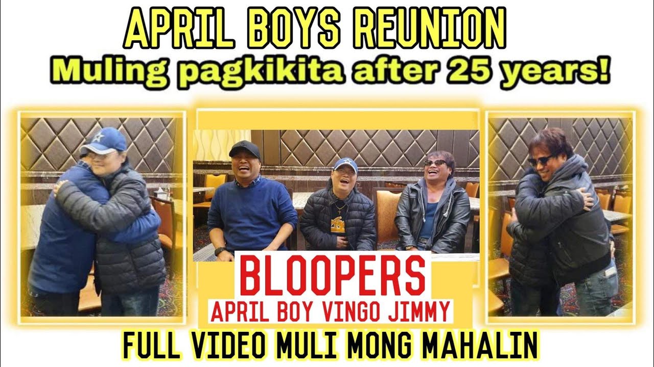 "BLOOPERS" April Boy Regino Vingo Jimmy | MULI MONG MAHALIN FULL VIDEO @ Las Vegas Nevada