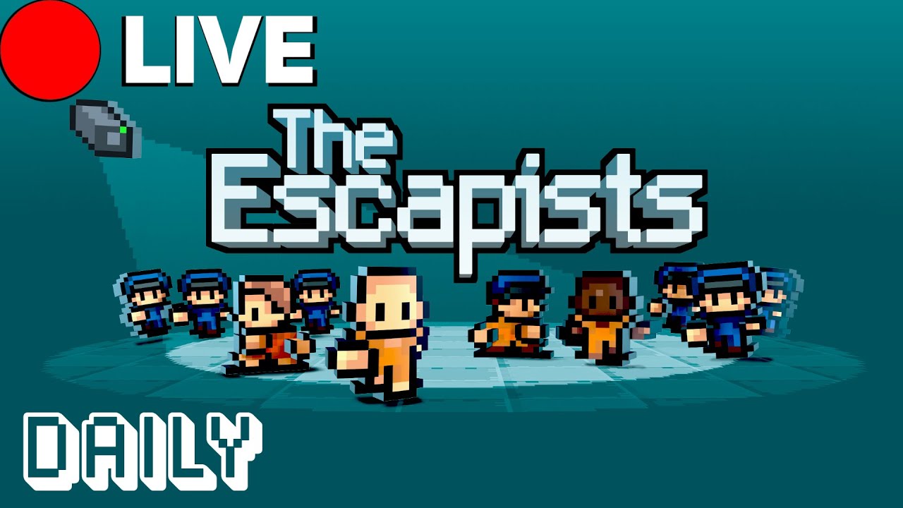 🔴 (DAY 7) SPEEDRUNNING MAIN PRISONS | The Escapists