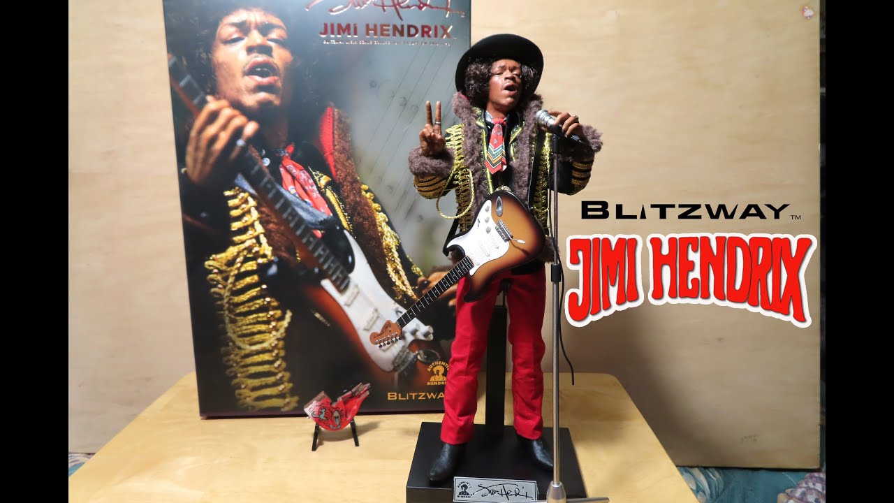 Blitzway JIMI HENDRIX 1/6 scale Figure unboxing & review! Rock Legend and Icon