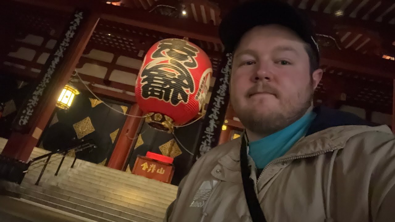 Midnight Mental Health Walk in Sensō-ji - Japan Vlog #12 (Day 14)
