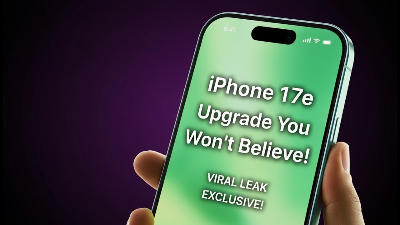 iPhone 17e Leak EXPOSED: Apple&rsquo;s Budget iPhone Upgrade You Won&rsquo;t Believe!