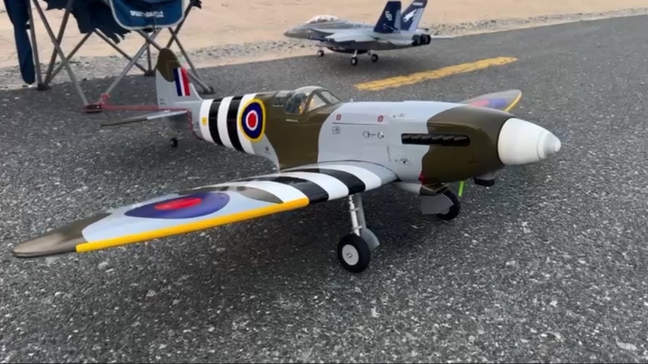 Phoenix Spitfire 0.46 With OS 56 4-Stroke Glow Engine