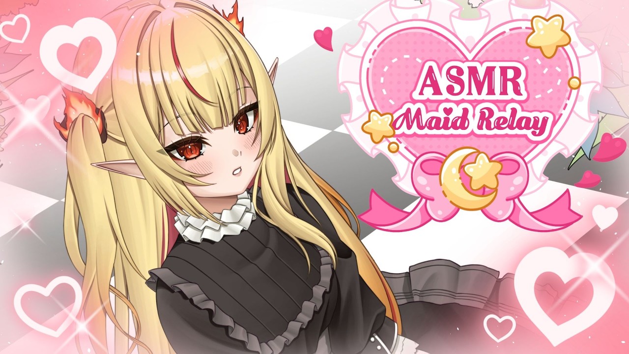 【 MAID ASMR Relay┊ 3DIO】Es hora de servirte a ti, amo~