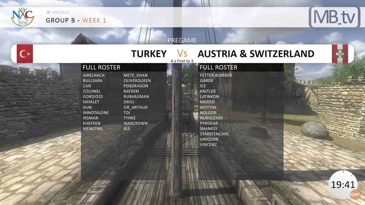 [NC2016] Group B - Week 1 | Turkey vs Austria & Switzerland #NC2016