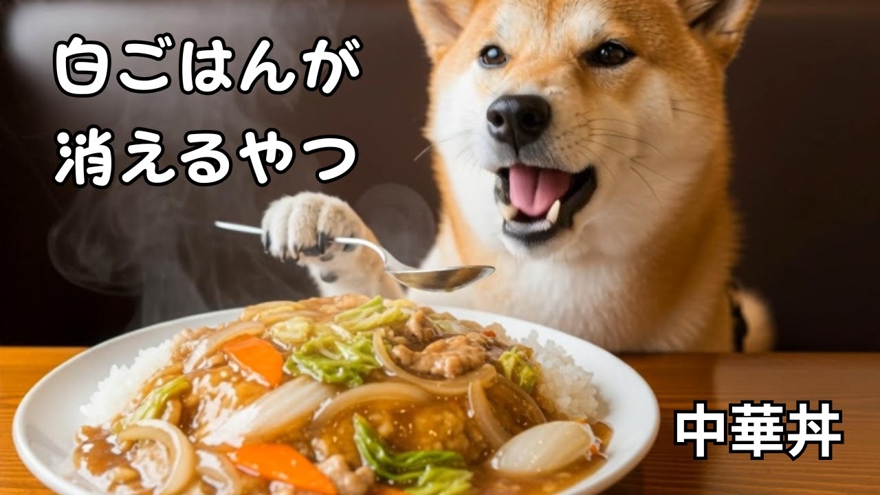 白ごはんが止まらない…！トロ〜リ中華丼【ポチ食堂】