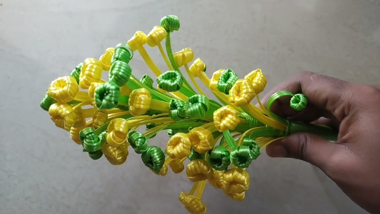 Fish wire craft idea/ Fish wire flower vase idea/ Flower Making ideas/ How to make flower