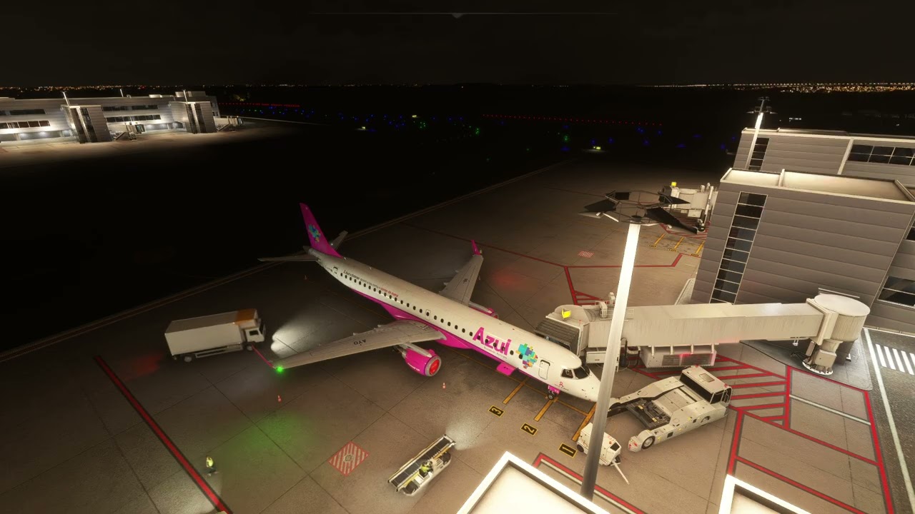 SBKP ( CAMPINAS ) -  SBGL ( GALEÃO ) ✈️ EMBRAER E195  AZU3421 ⏱️ 48M 👨🏽‍✈️ CMD