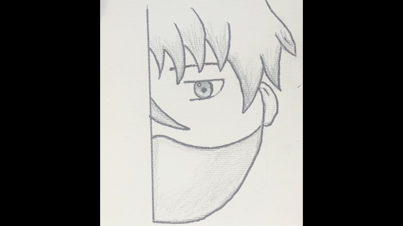How to draw Anime boy || Easy anime drawing for beginners || step by step || @Animagic-13 
