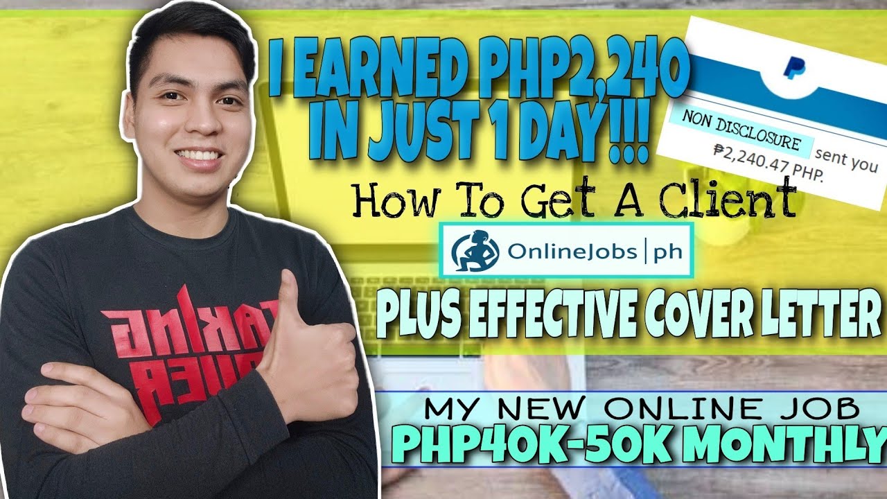 How To Get A Client | Onlinejobs.ph | My New Online Job Php40K-50K Monthly + Effective Cover Letter